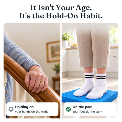 It isn't your age, it's the Hold-On Habit
